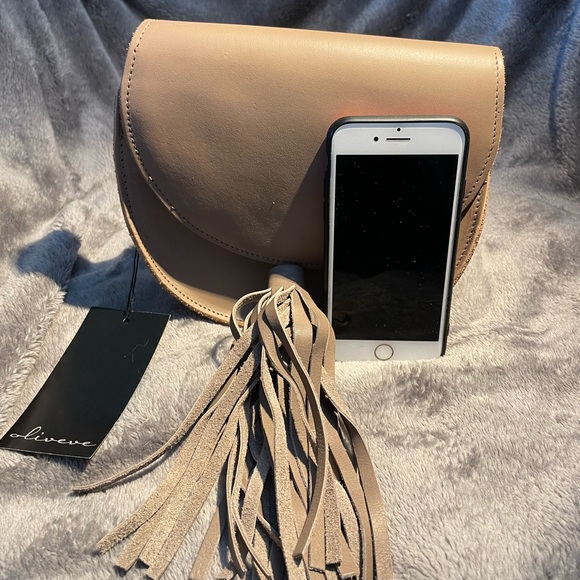 Small Crossbody bag with tassels - Picture 5 of 5